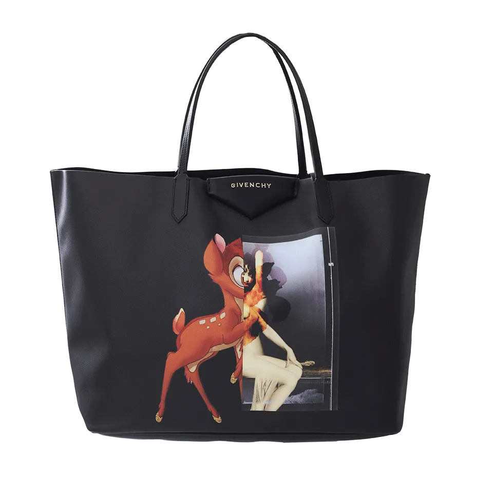 Bambi Print Antigona Shopper