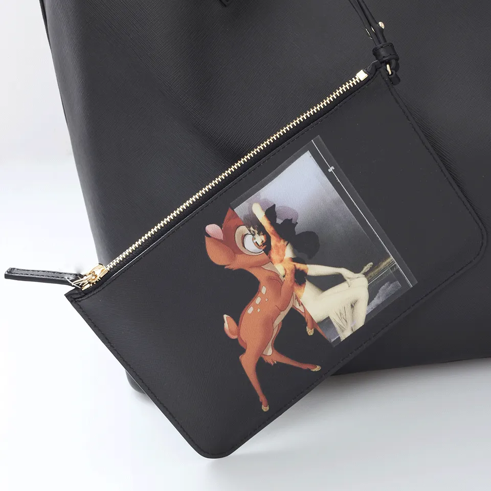 Bambi Print Antigona Shopper