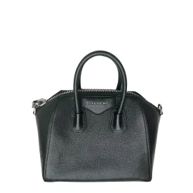 Black Antigona Leather Bag