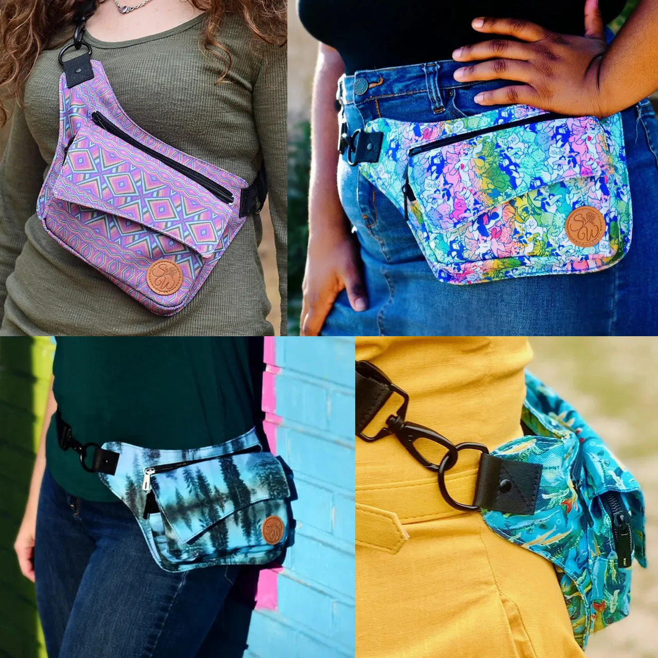 Born to Roam Hip Bag