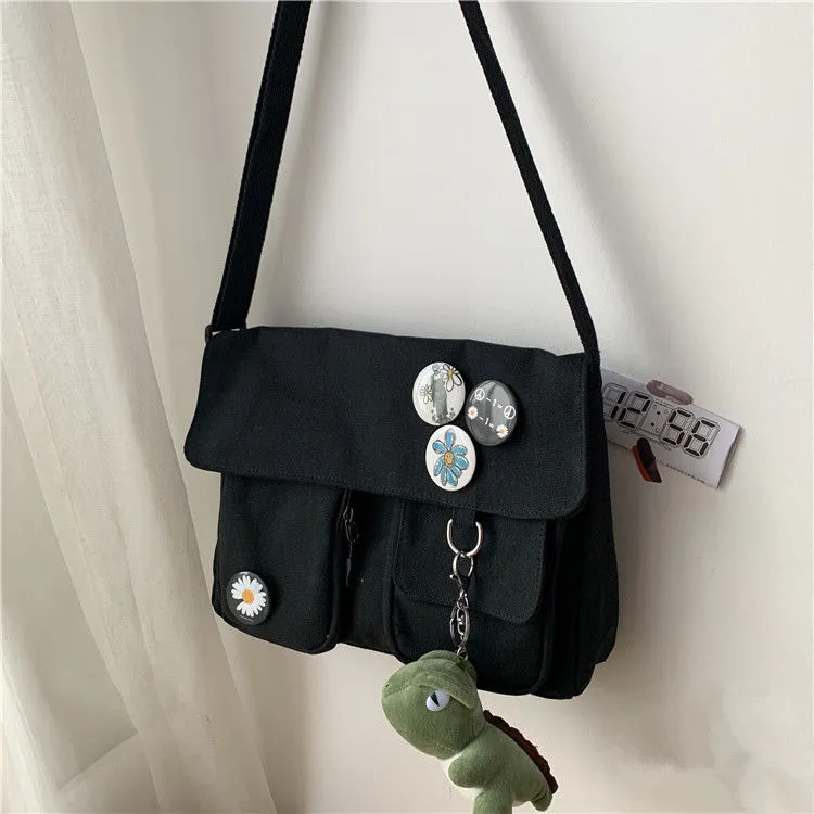 Canvas Messenger Bag