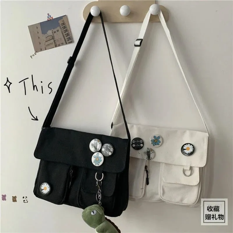 Canvas Messenger Bag
