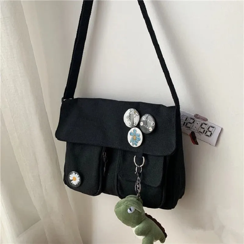 Canvas Messenger Bag