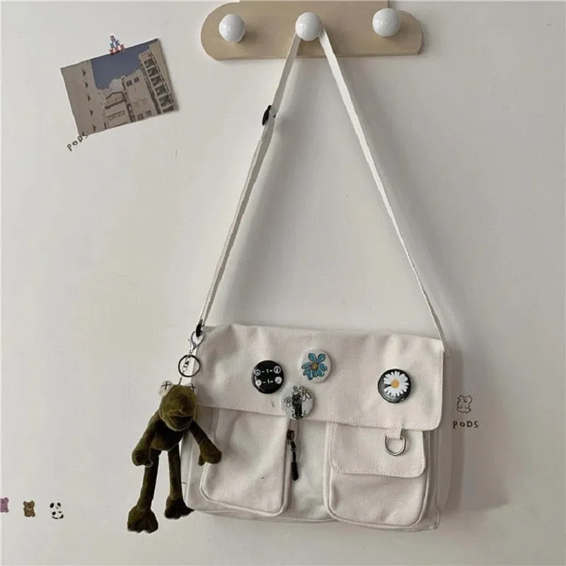 Canvas Messenger Bag