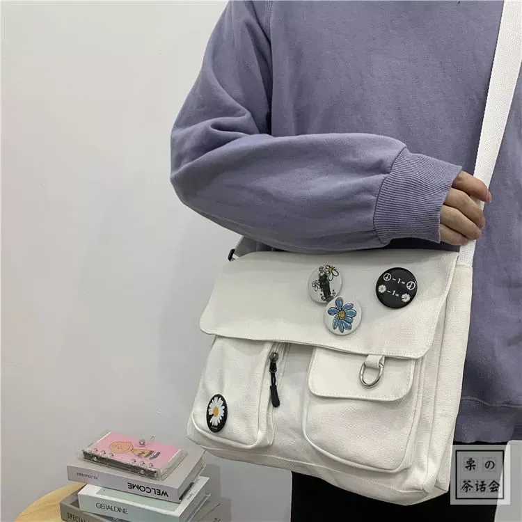 Canvas Messenger Bag
