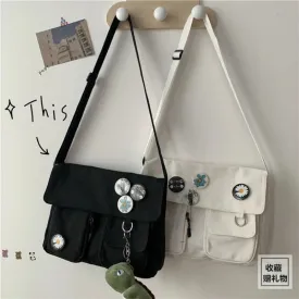 Canvas Messenger Bag