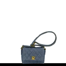 Chanel Mini Denim Vintage Flap Bag