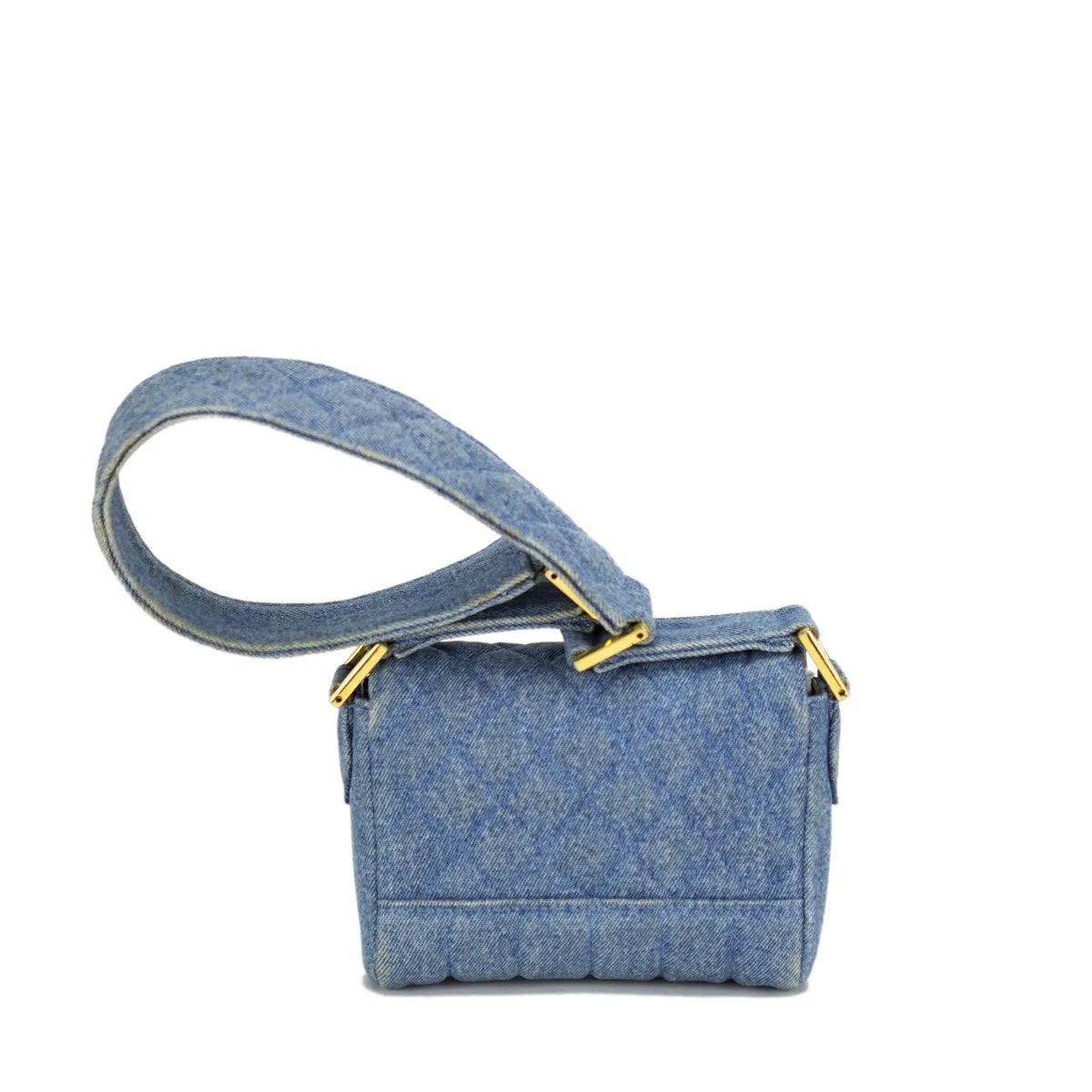 Chanel Mini Denim Vintage Flap Bag