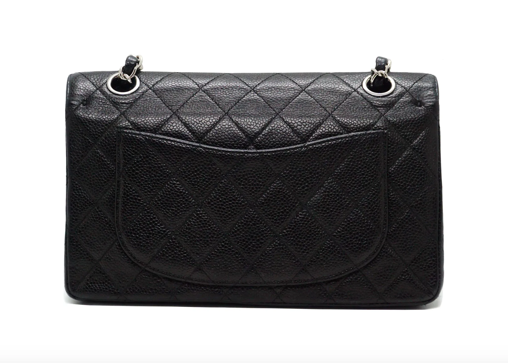 Chanel Rare Black Caviar Small Classic Double Flap