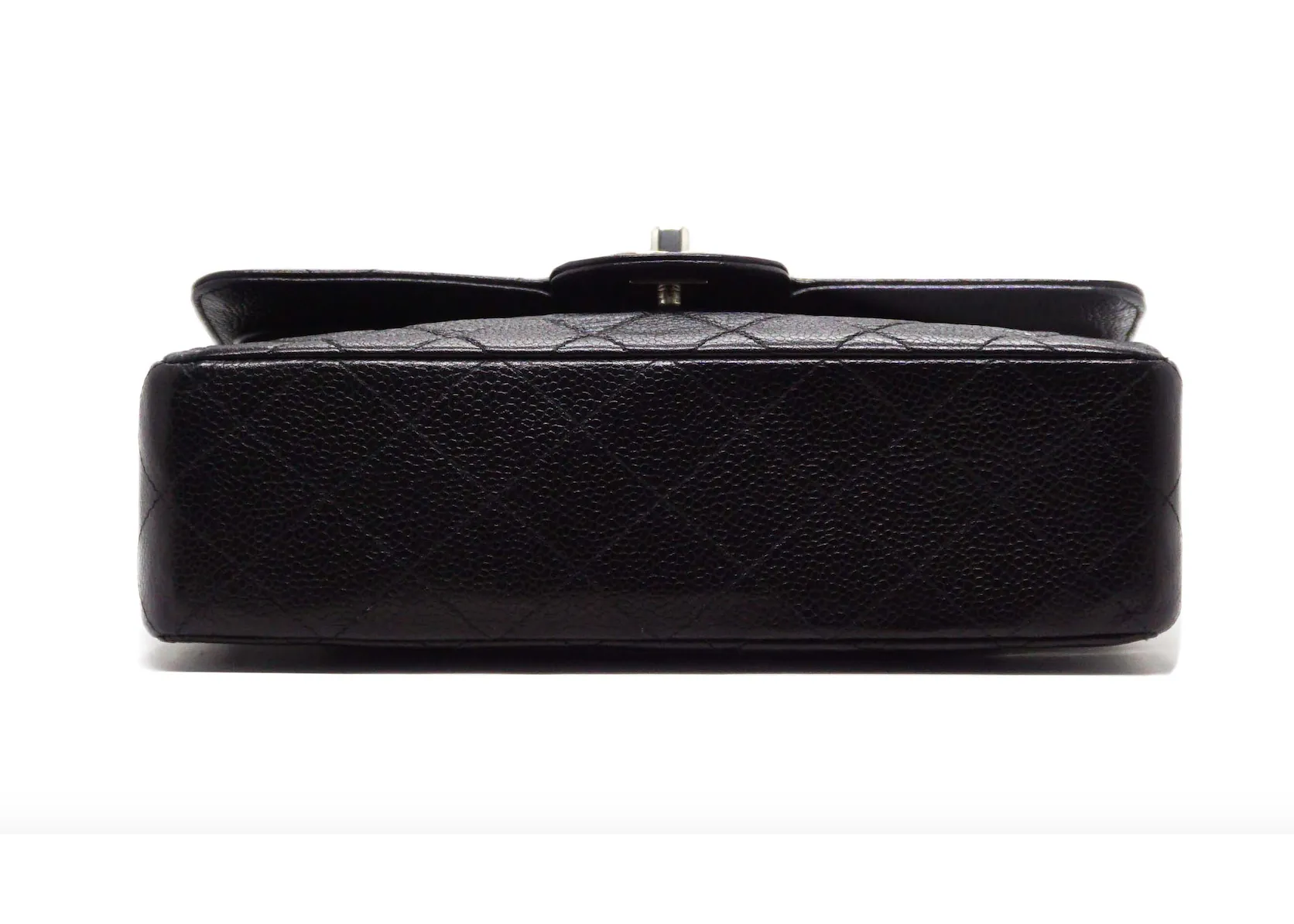 Chanel Rare Black Caviar Small Classic Double Flap