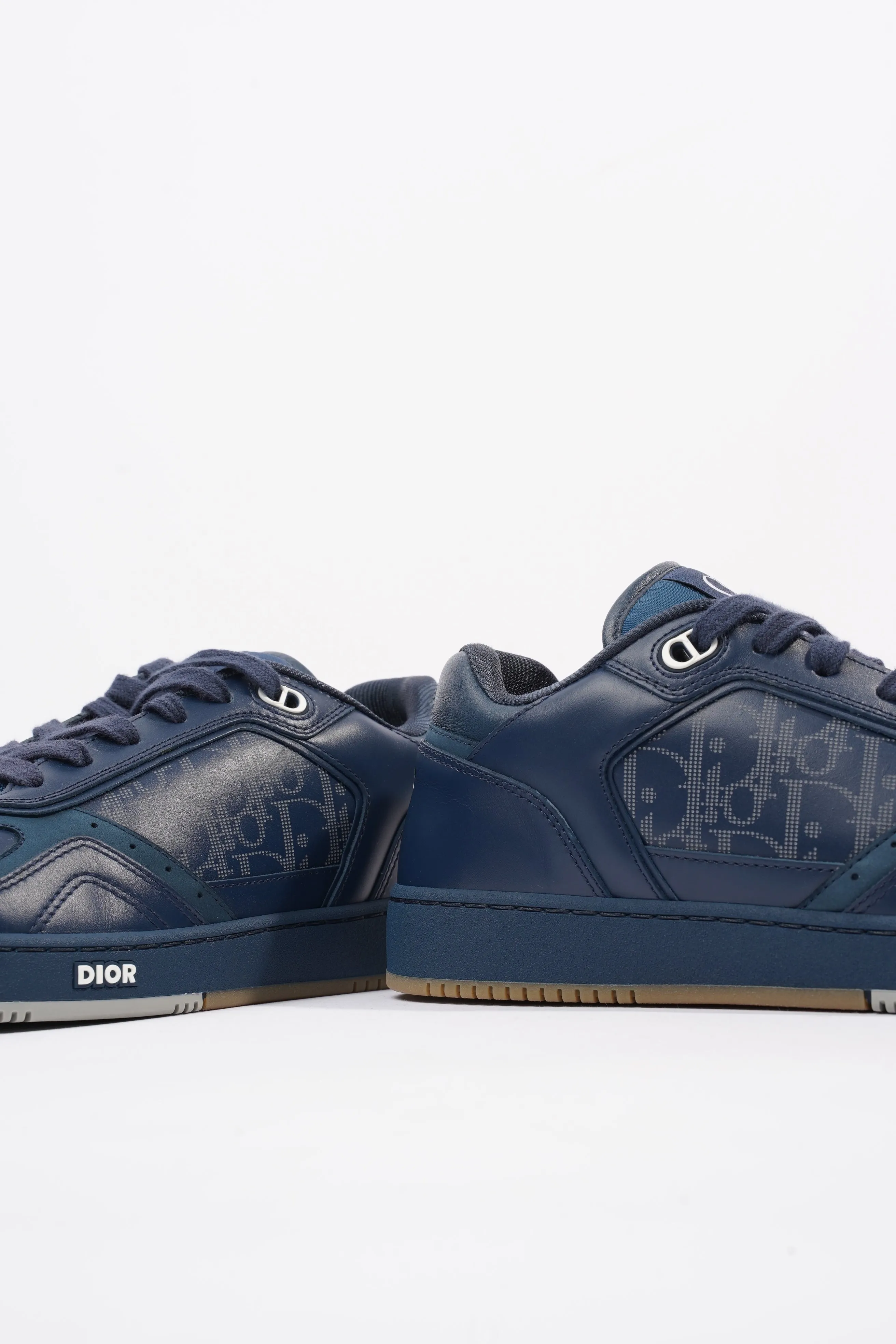 Christian Dior B27 Low-top Navy Leather EU 42 UK 8