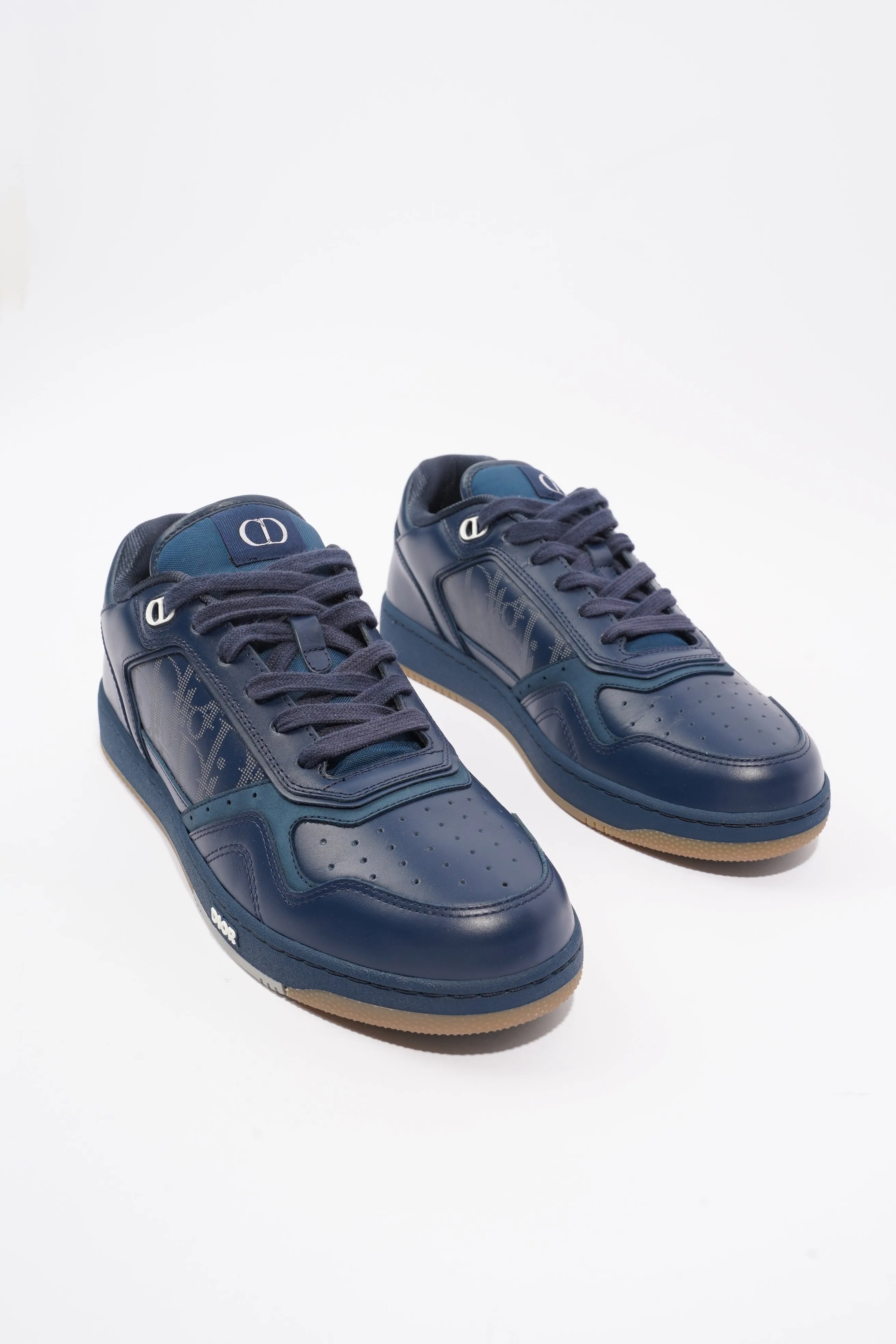 Christian Dior B27 Low-top Navy Leather EU 42 UK 8