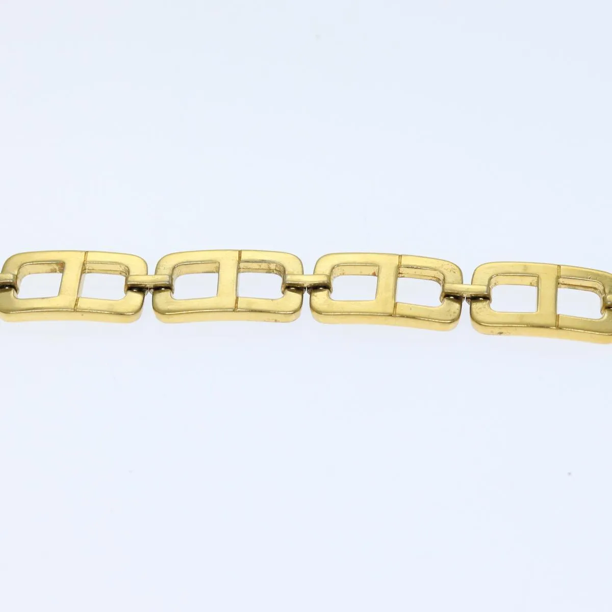 CHRISTIAN DIOR Bracelet metal Gold Auth yk12330