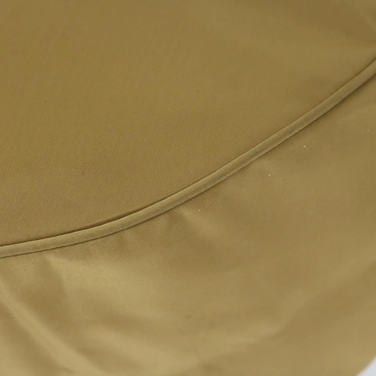 CHRISTIAN DIOR Shoulder Bag Nylon Beige Auth bs10499