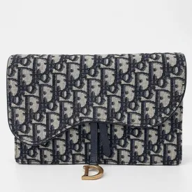 Christian Oblique Saddle Chain Crossbody Bag