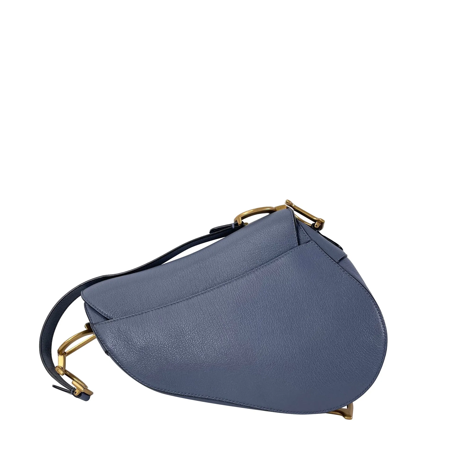 DIOR Medium Leather Saddle Bag
