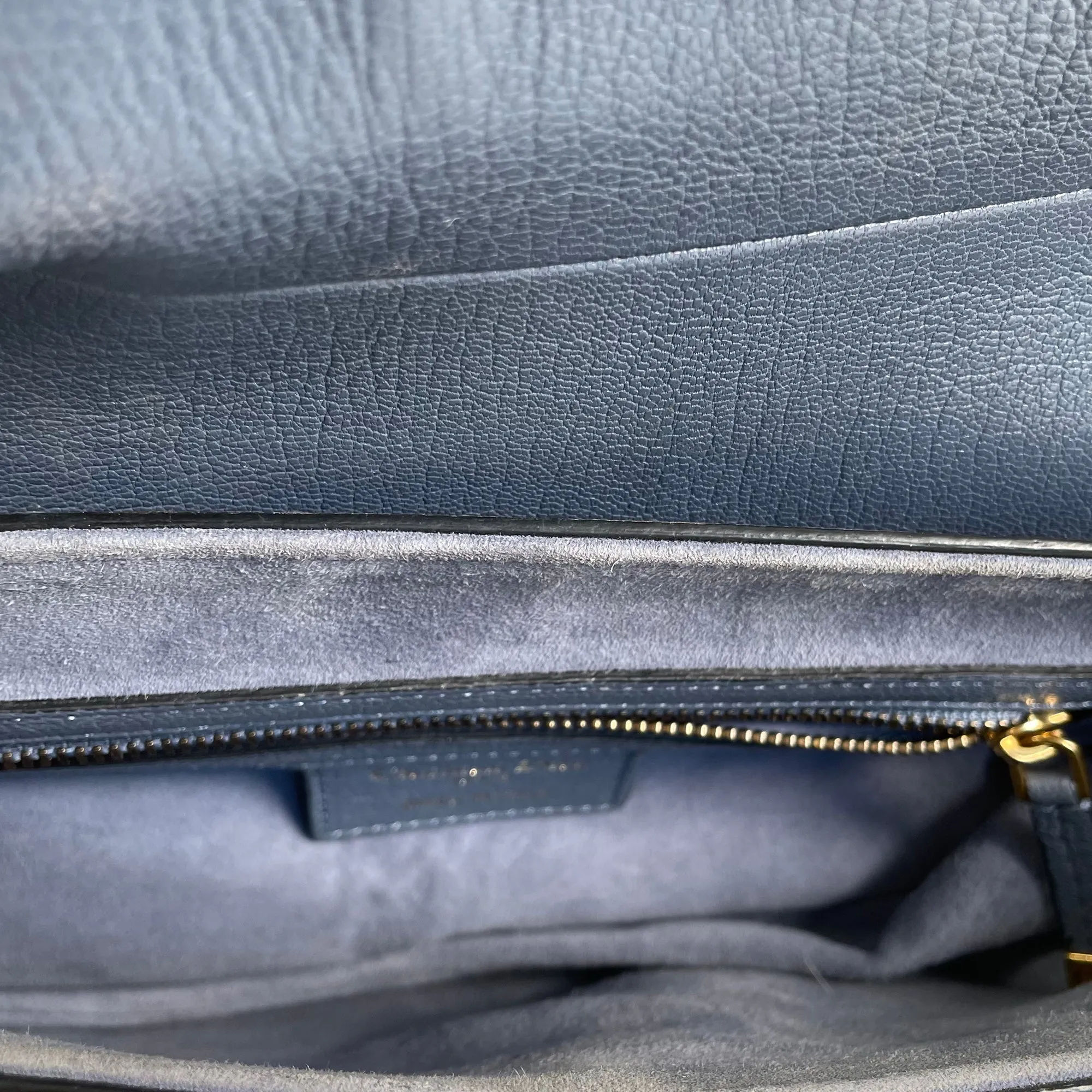 DIOR Medium Leather Saddle Bag