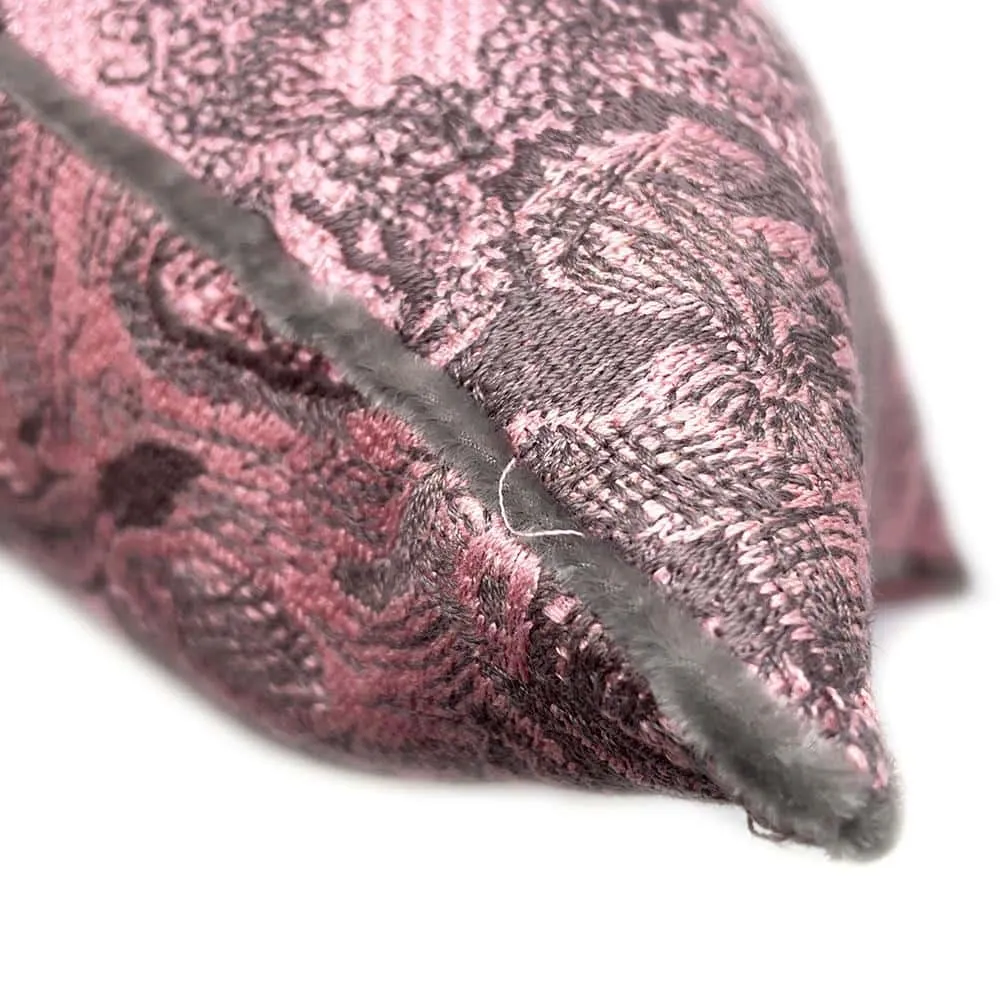 Dior Rectangular Toile de Jouy Cushion Pink/Gray HYP02POM3U Polyester 70% Cotton 25% Polyethylene 5%