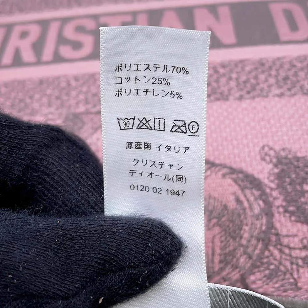 Dior Rectangular Toile de Jouy Cushion Pink/Gray HYP02POM3U Polyester 70% Cotton 25% Polyethylene 5%
