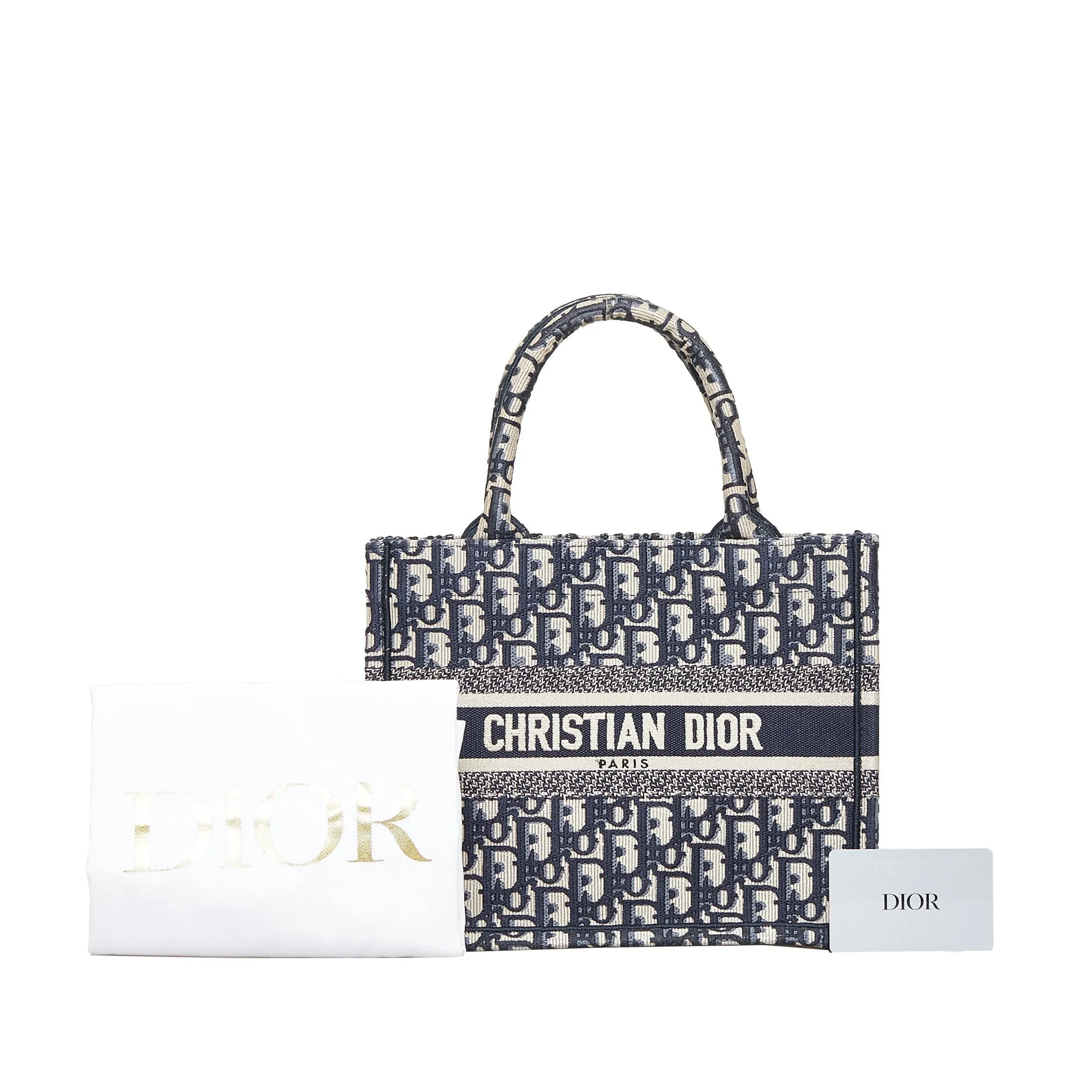DIOR Small Oblique Book Tote Tote Bag