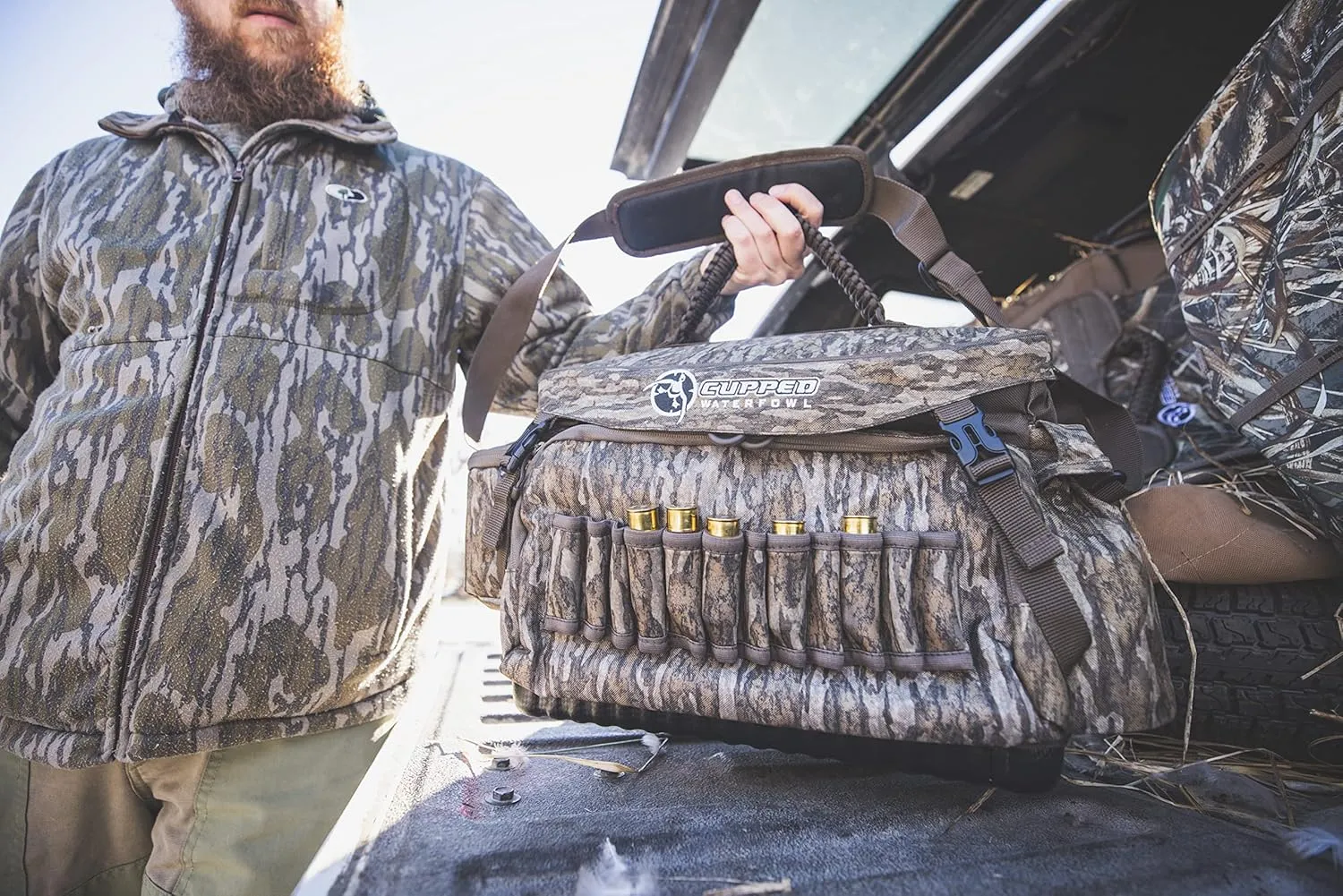 Floating Blind Bag, Hunting Blind Bag with Water-Resistant Shell and Foam Lining for Flotation