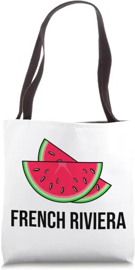 French Riviera Funny Vacation Souvenir Holiday Tote Bag