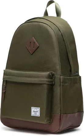 Herschel Heritage Backpack, Ivy Green/Chicory Coffee, Standard-24L