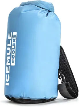 ICEMULE Classic Collapsible Sling Strap Cooler Hands Free, 100% Waterproof, Floats, 24  Hours Cooling, Soft Sided Cooler for the Beach, Concerts, Traveling, RV-ing, Hiking, Kayaking, Camping & Fishing