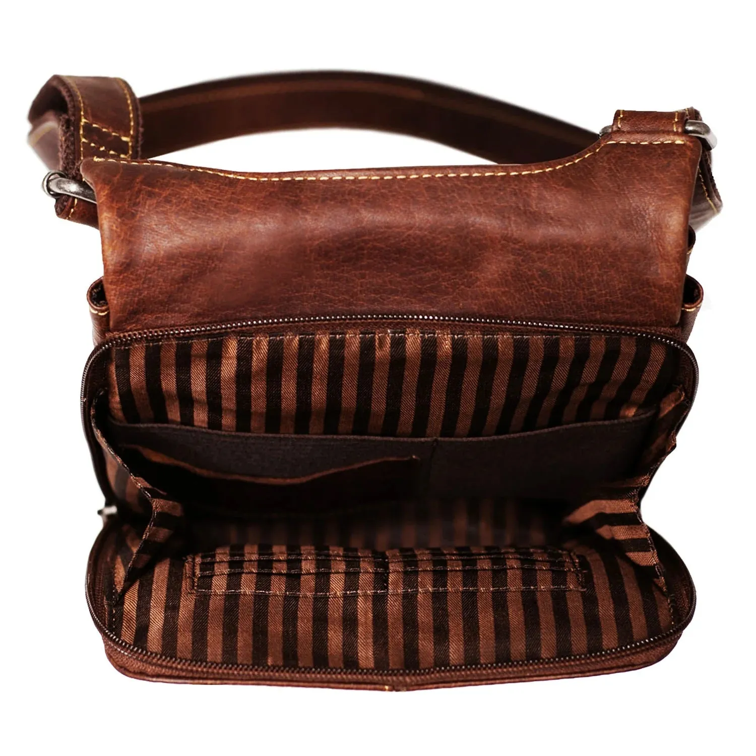 Jack Georges Voyager Collection Slim Crossbody Bag
