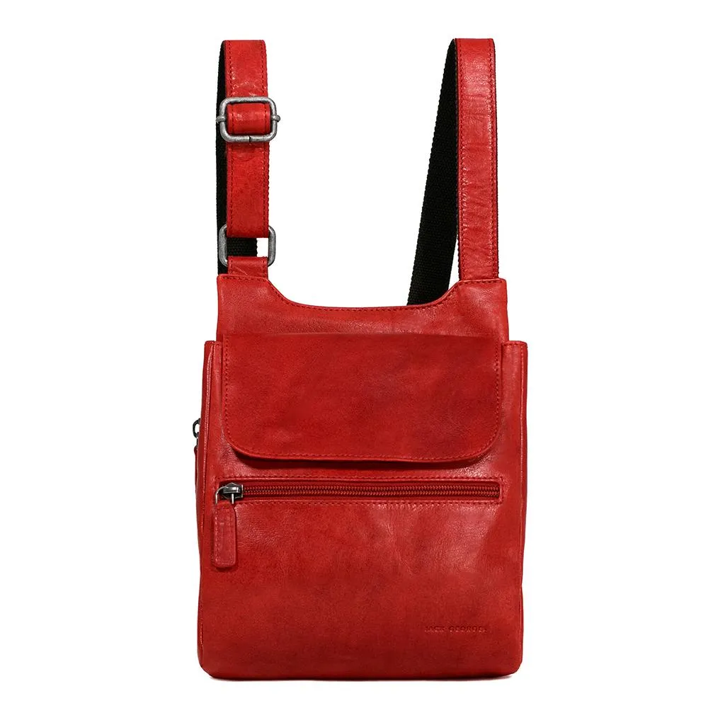 Jack Georges Voyager Collection Slim Crossbody Bag