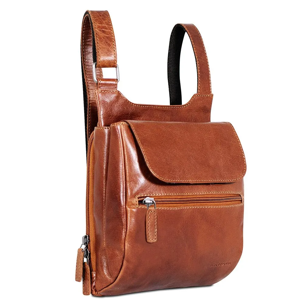 Jack Georges Voyager Collection Slim Crossbody Bag