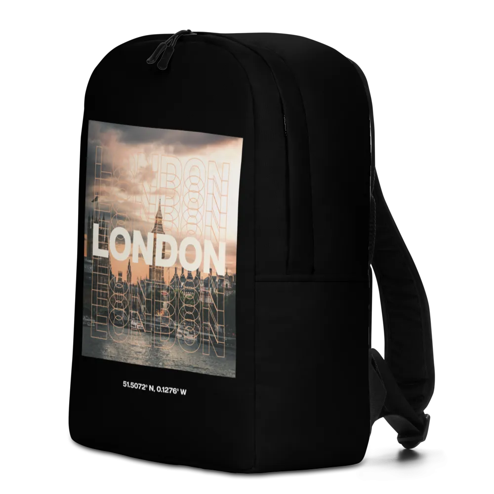 London Square Minimalist Backpack