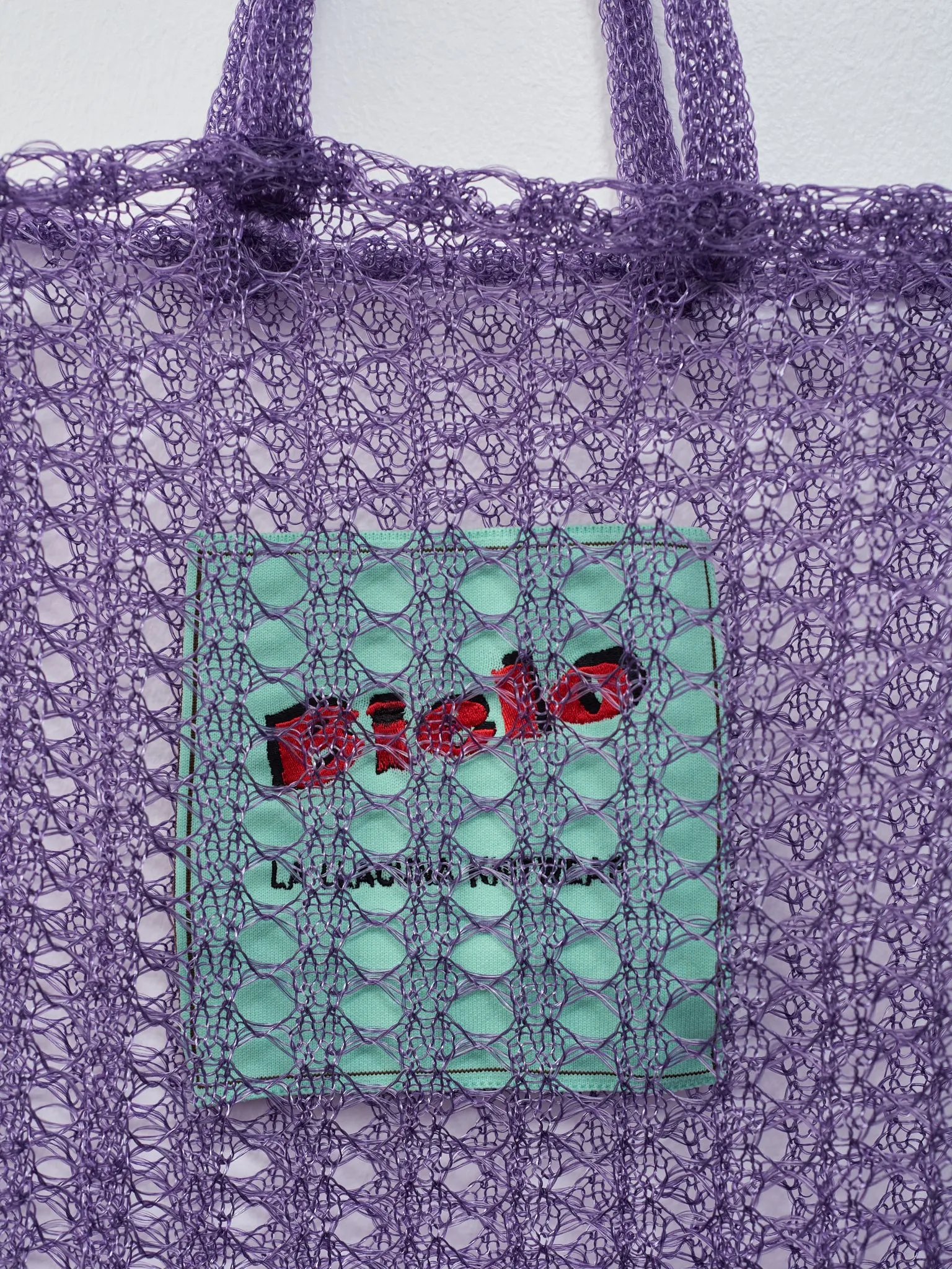 Mesh Tote Bag - Lilac