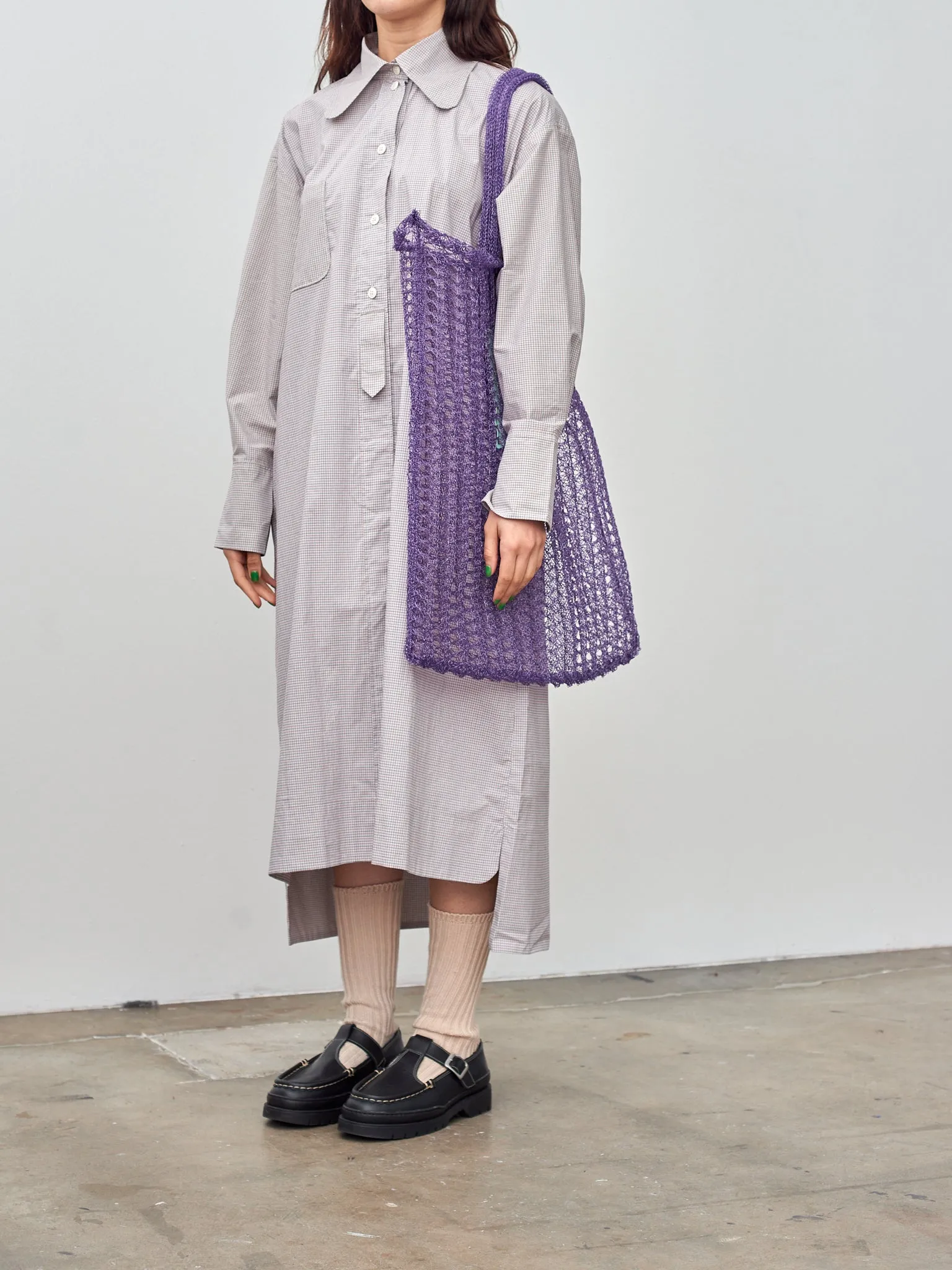 Mesh Tote Bag - Lilac
