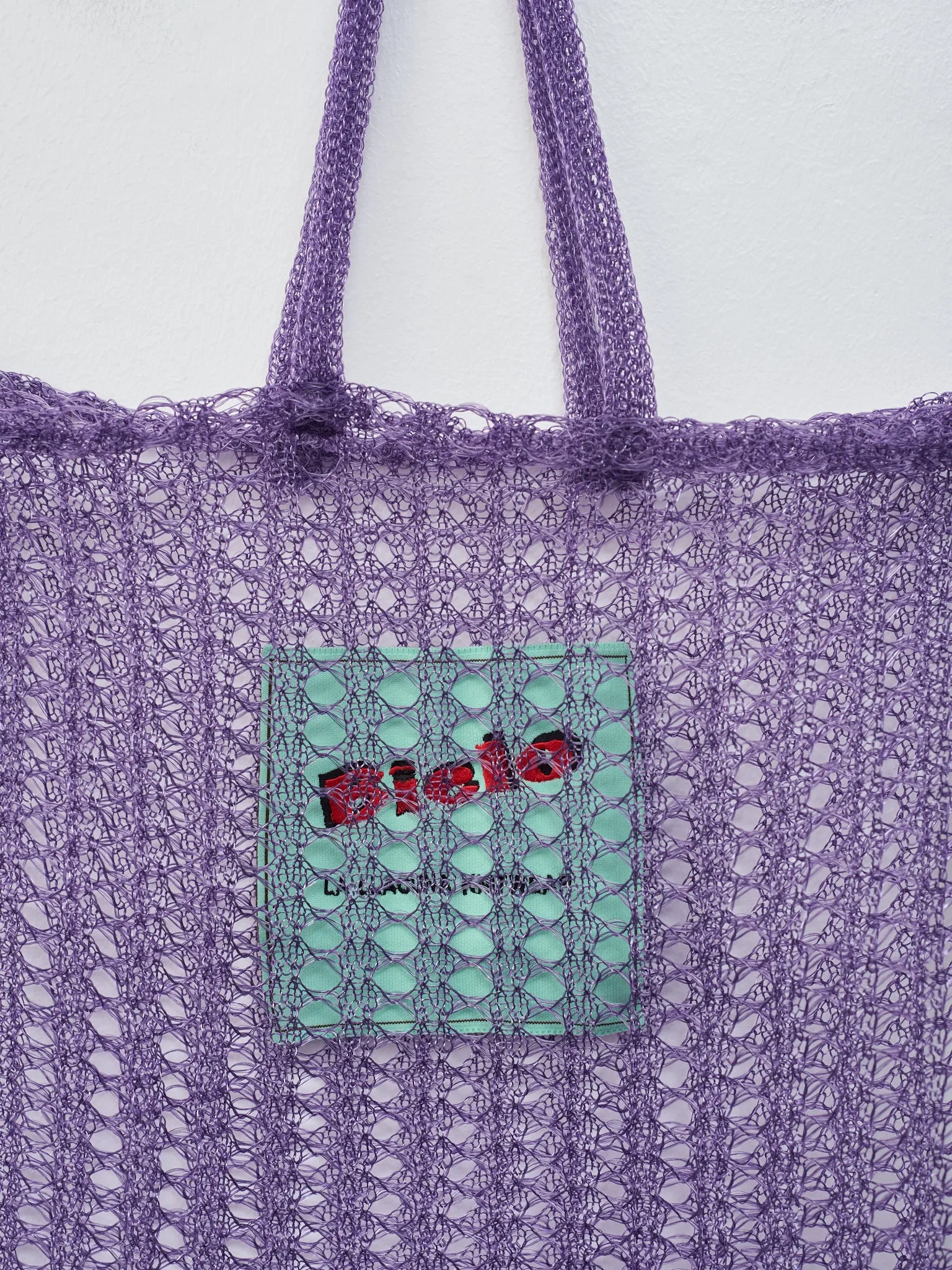 Mesh Tote Bag - Lilac