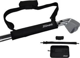 Mini Golf Club Carry Bag for Men Women and Kids with Detachable Golf Ball Pouch | Lightweight Driving Range Club Carrier | Sunday Golf Bag