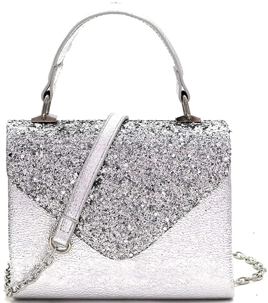 Mini Retro Silver Hardware Leopard Print Box Flap leather Satchel Crossbody Handbag