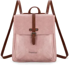 Montana West Medium Backpack Purse for Women Casual Convertible Crossbody Backpack for Travel Work