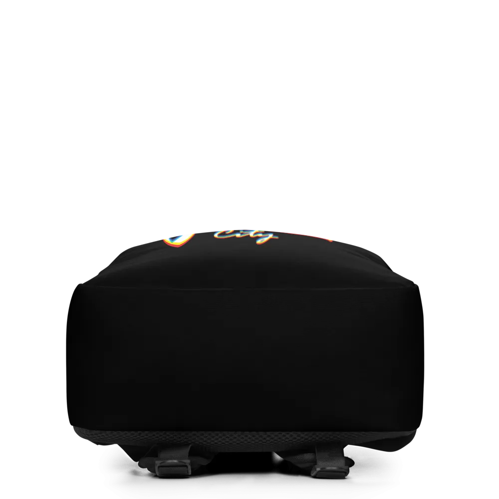 New York City Glitch Minimalist Backpack