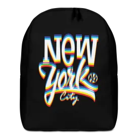 New York City Glitch Minimalist Backpack