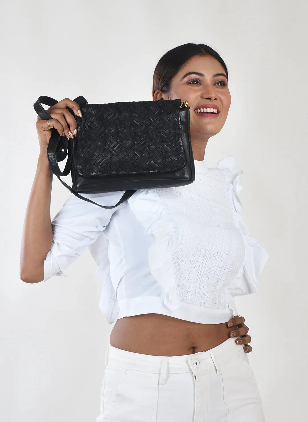 Pessac Woven Cross Body