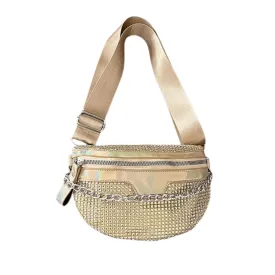 Pre Order:  Rhinestones Chained Fanny Pack