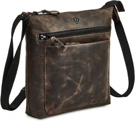 Real Leather Purse for Women Crossbody Bag Travel Shoulder Handbag Small Vintage Pocketbook