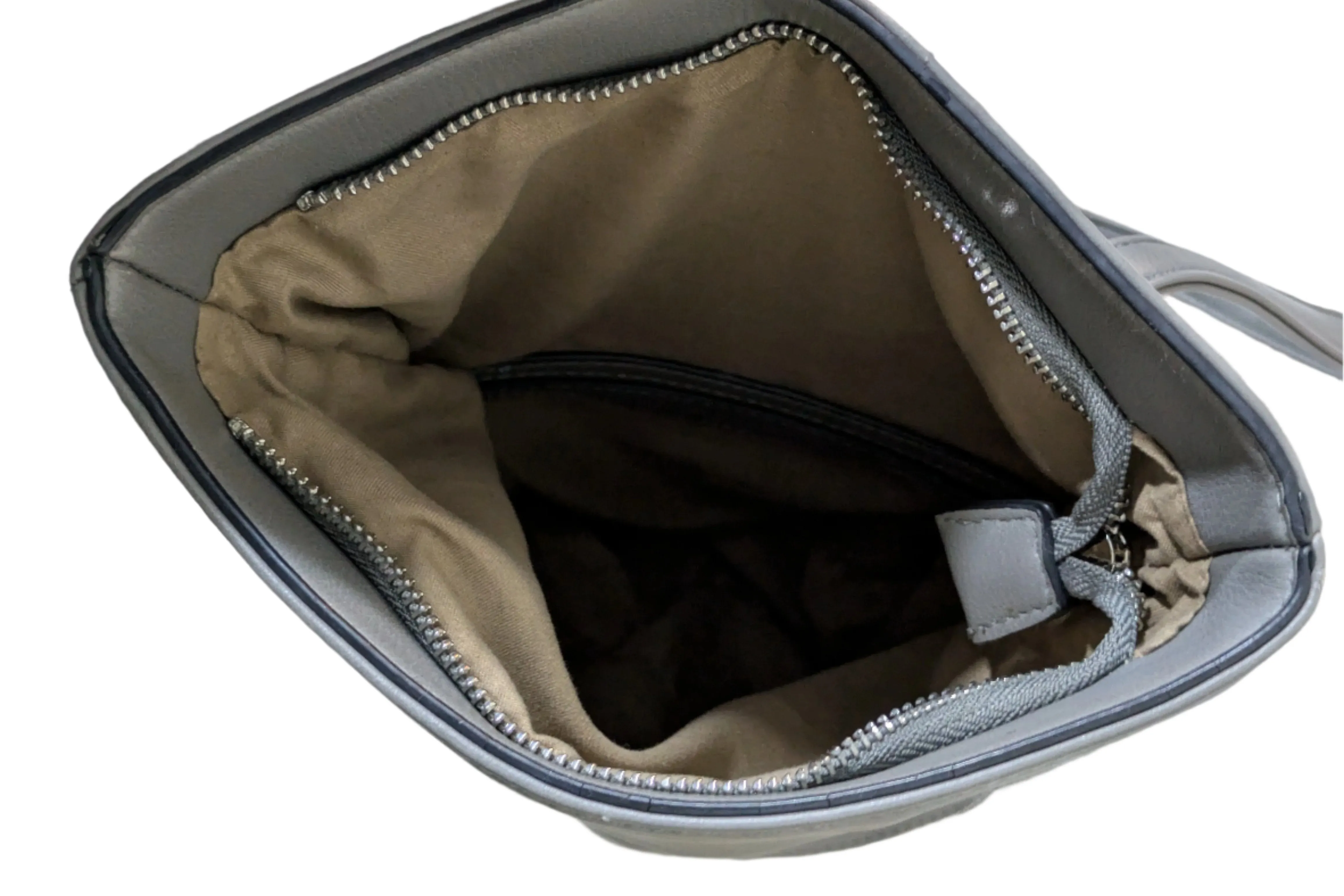 Red Cuckoo London Grey Backpack