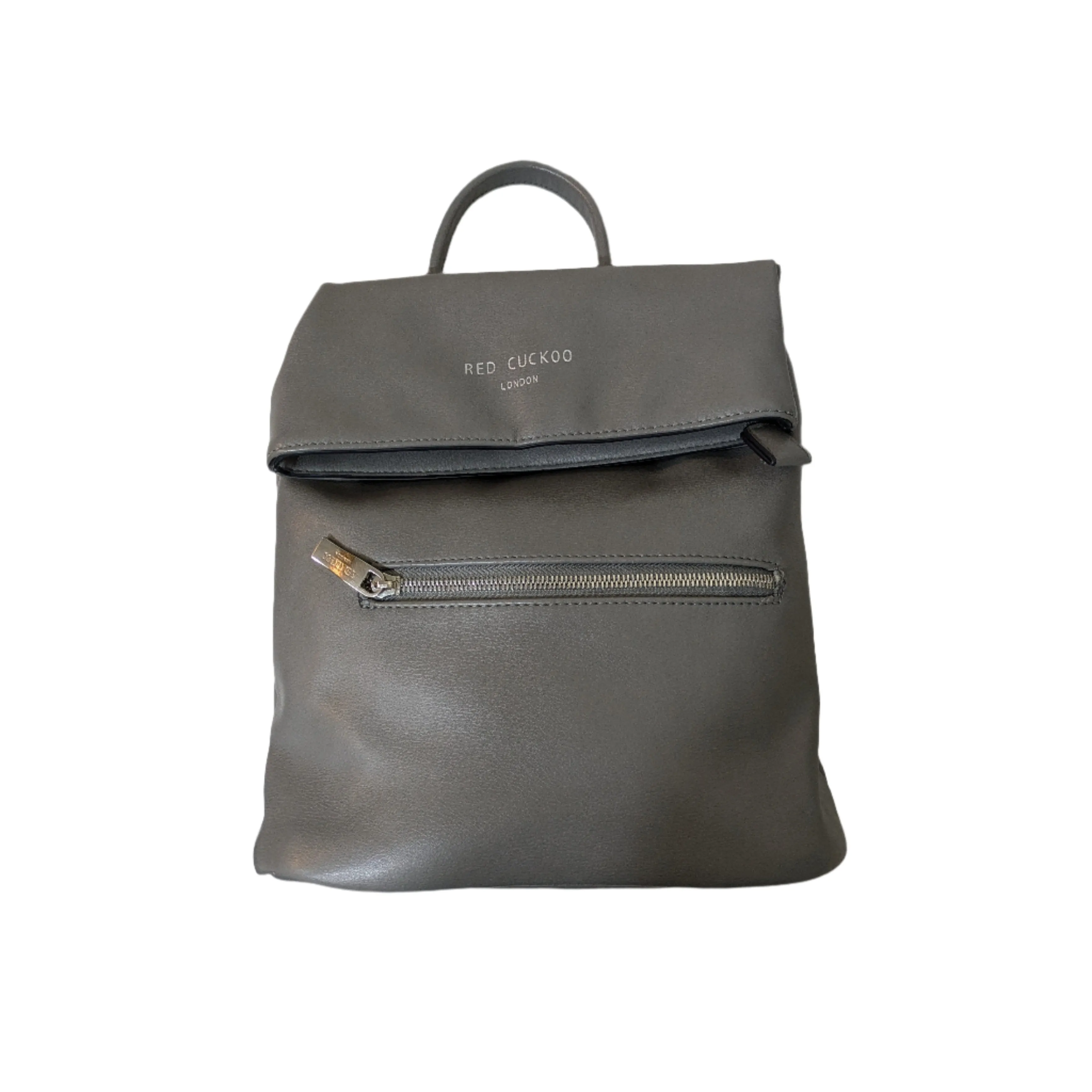 Red Cuckoo London Grey Backpack