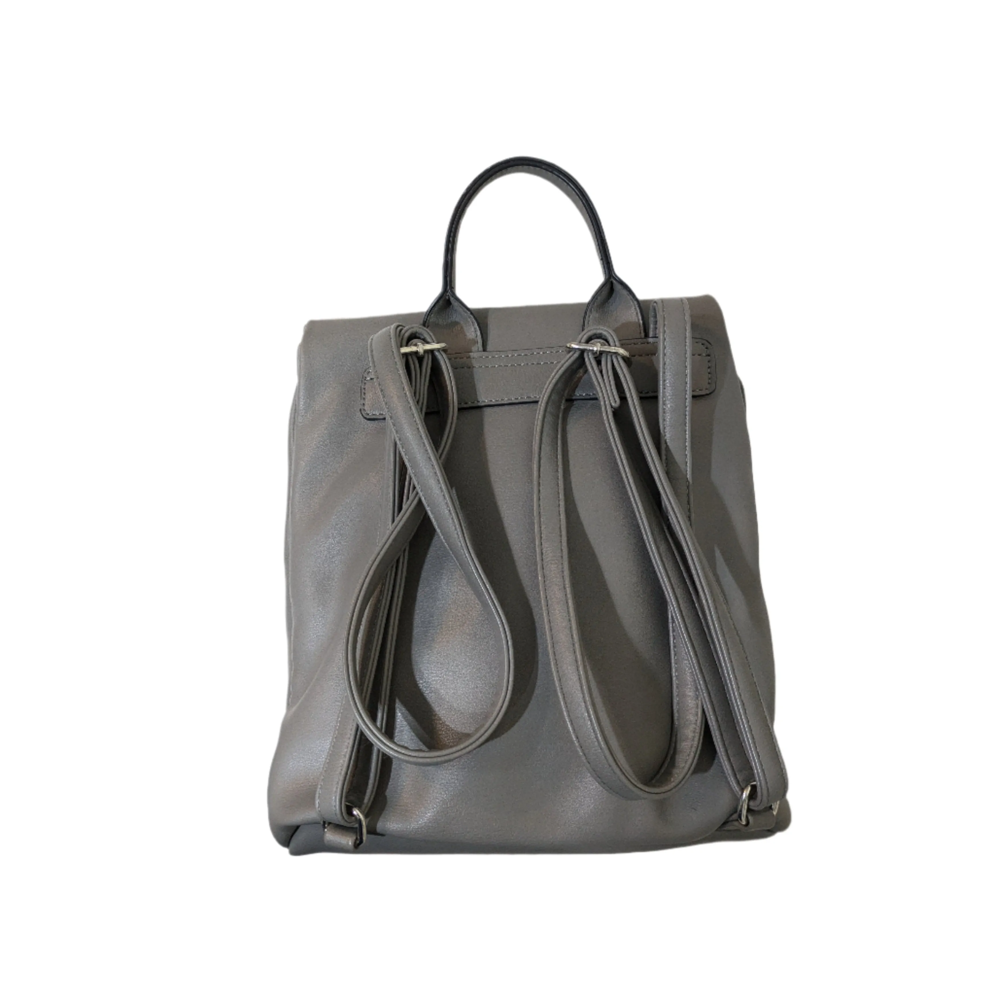 Red Cuckoo London Grey Backpack