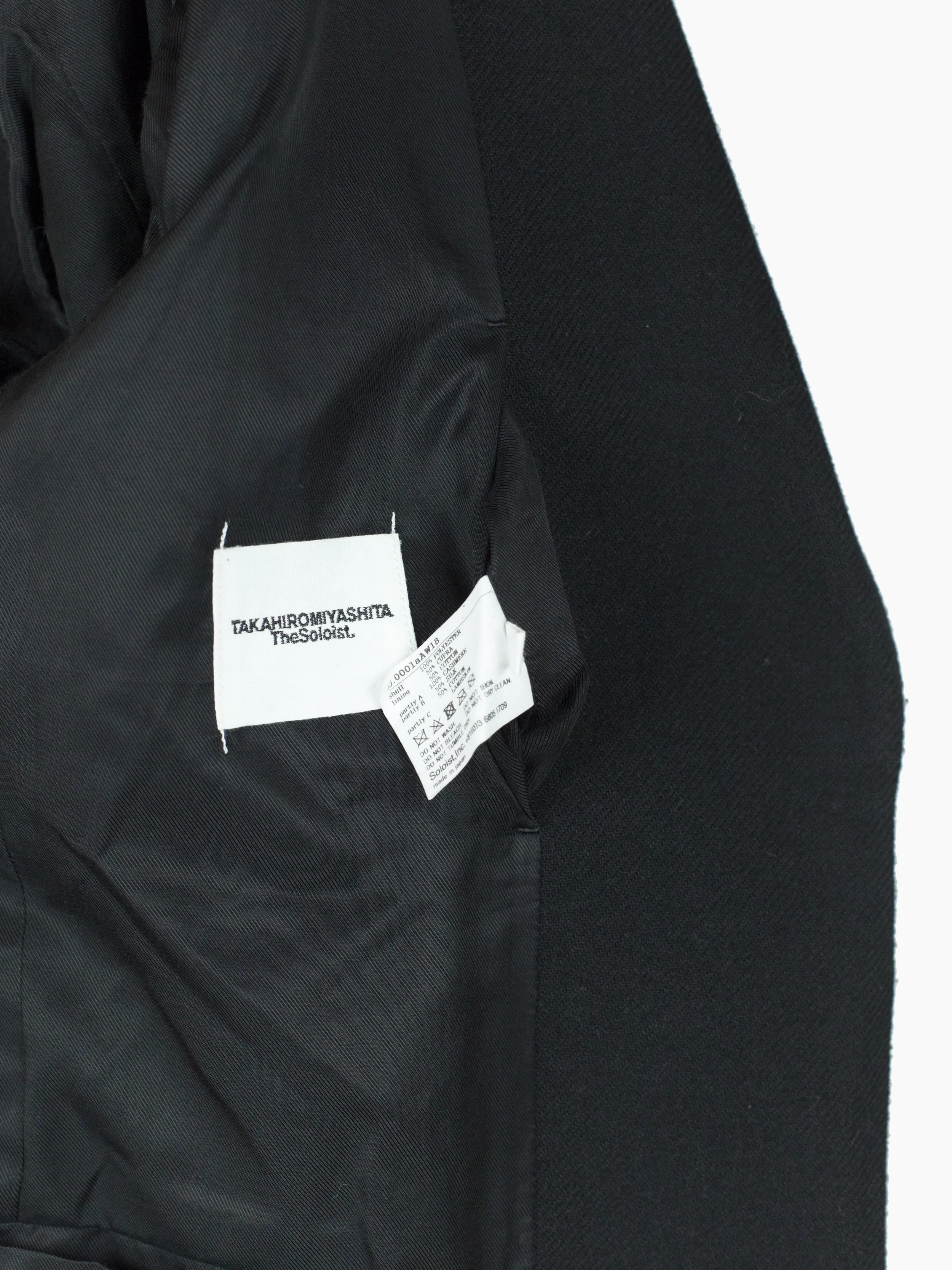 Takahiromiyashita The Soloist AW18 Harness Blazer
