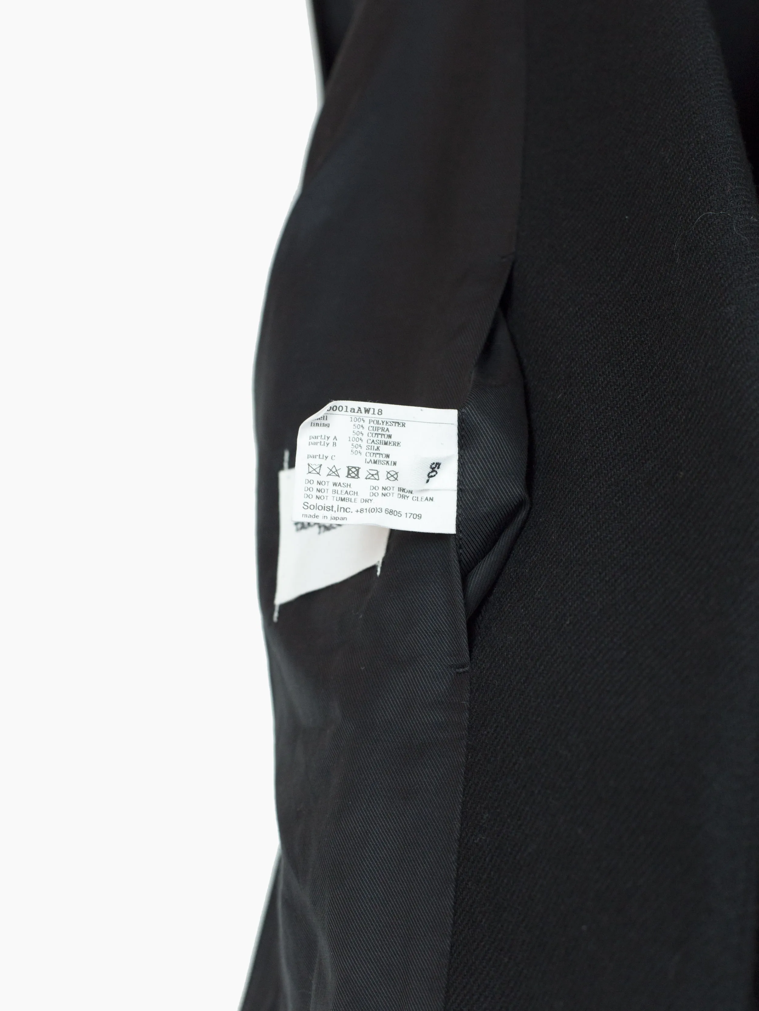 Takahiromiyashita The Soloist AW18 Harness Blazer