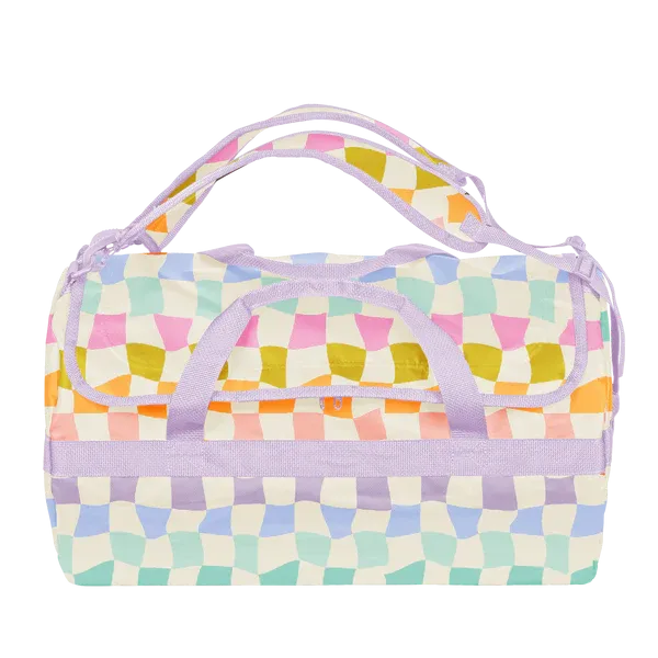 Talking Out of Turn - Travel Bag, Carnival Checkers