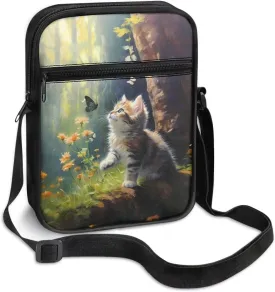 TODIYADDU Sling Bag for Women Men Crossbody Purse Trendy Messenger Bag Small Shoulder Bag Mini Phone Pouch Purse Nice Gifts